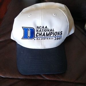 Duke 2001 NCAA championship hat